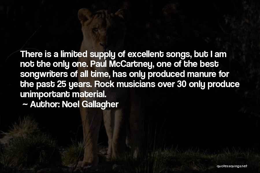 I Am 30 Quotes By Noel Gallagher