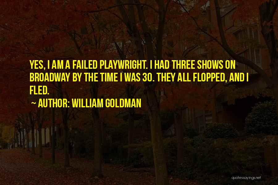 I Am 30 Quotes By William Goldman