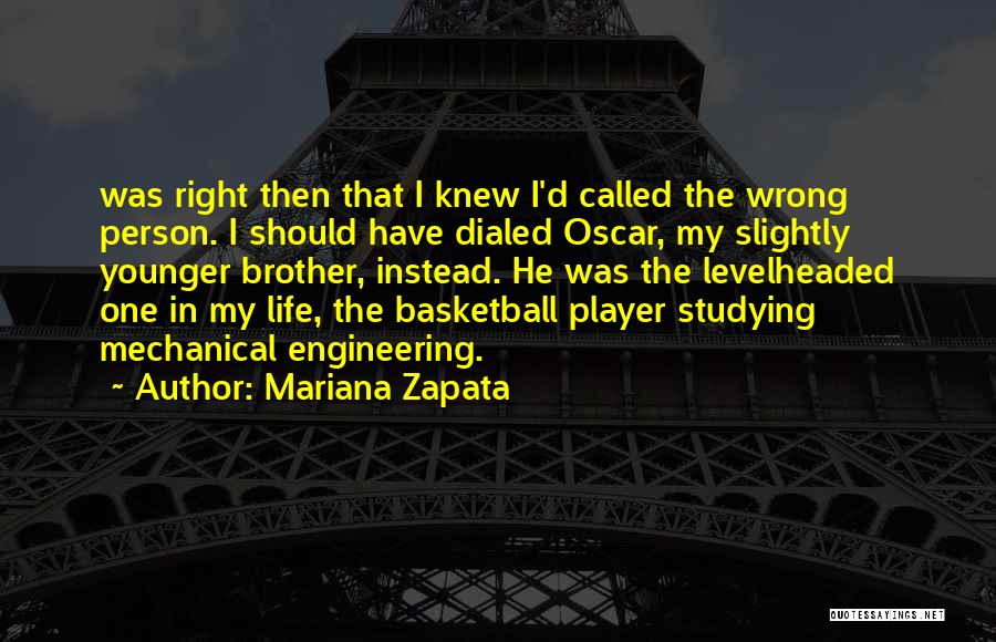 I Am A Basketball Player Quotes By Mariana Zapata