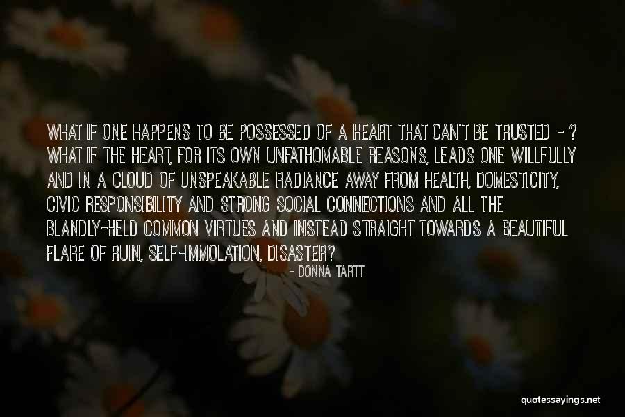 I Am A Beautiful Disaster Quotes By Donna Tartt I Am A Beautiful Disaster Quotes By Donna Tartt