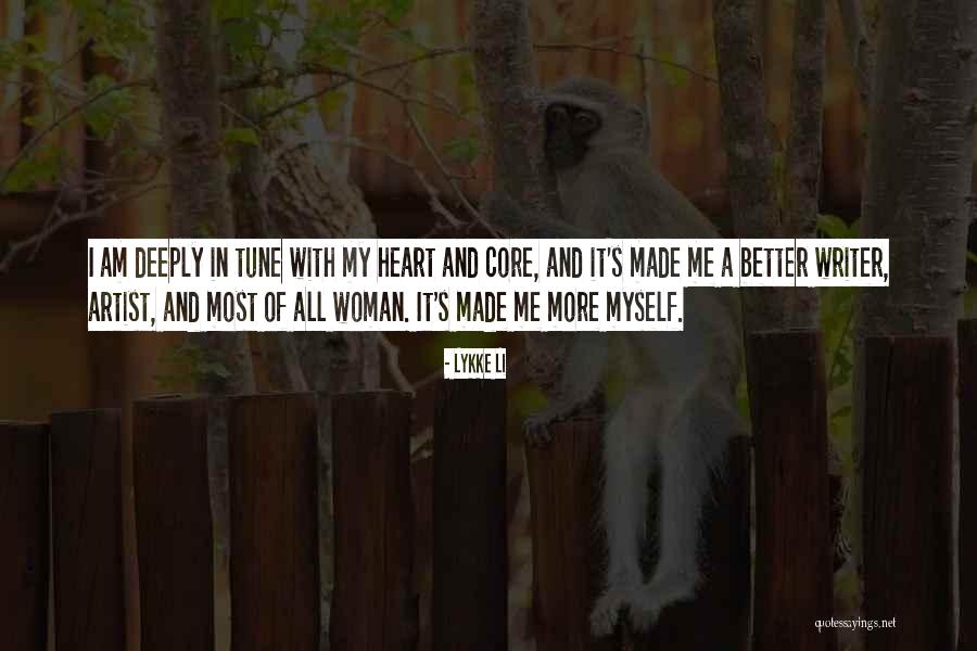 I Am A Better Woman Quotes By Lykke Li I Am A Better Woman Quotes By Lykke Li