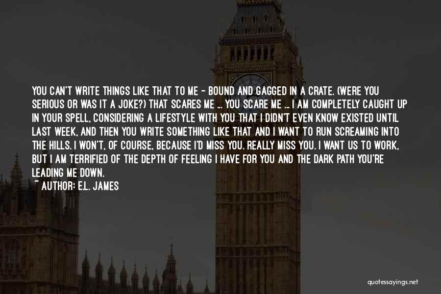 I Am A Joke Quotes By E.L. James
