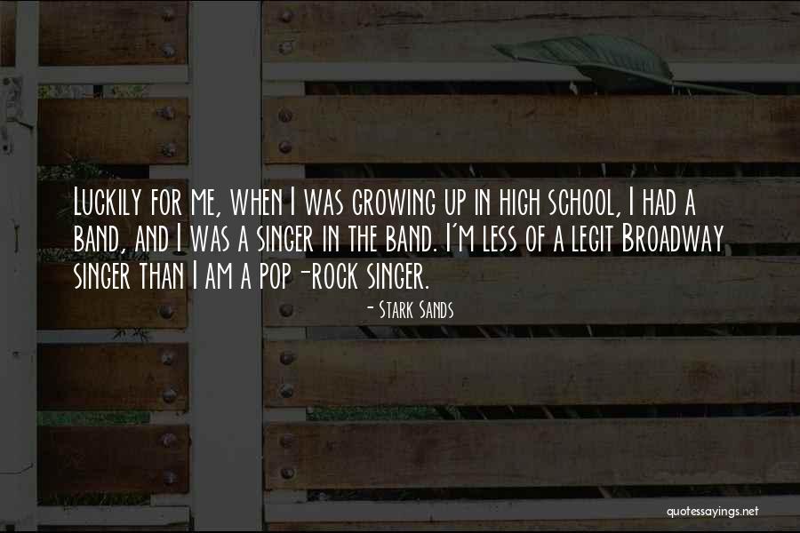I Am A Singer Quotes By Stark Sands I Am A Singer Quotes By Stark Sands