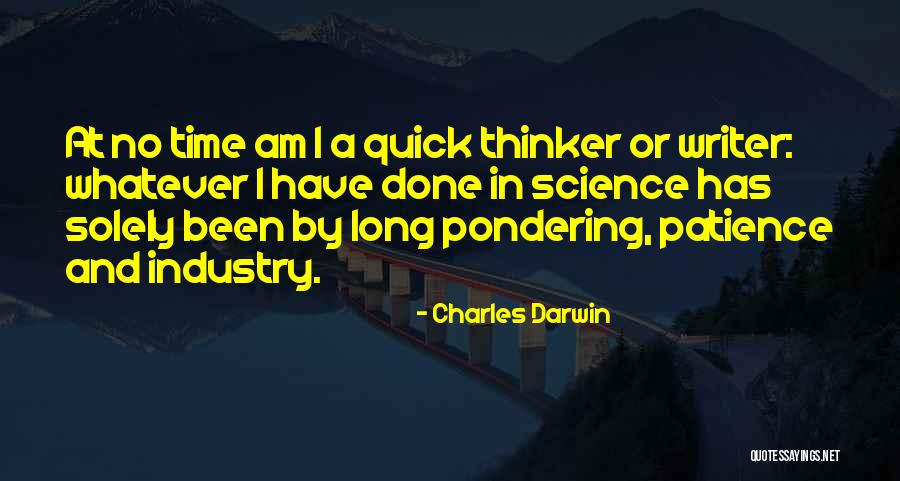 I Am A Thinker Quotes By Charles Darwin I Am A Thinker Quotes By Charles Darwin