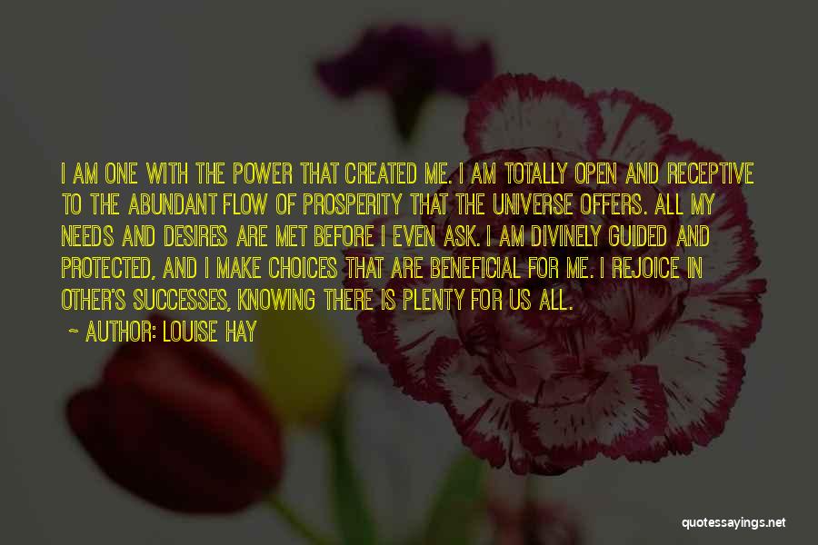 I Am All Knowing Quotes By Louise Hay