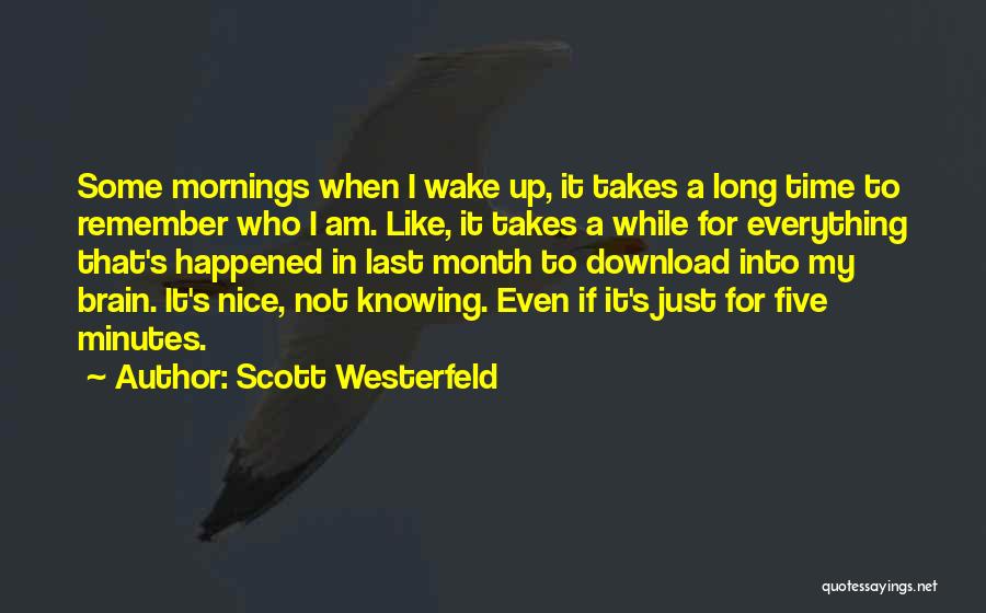 I Am Alone Sad Quotes By Scott Westerfeld