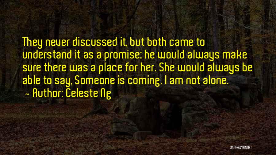 I Am Always Alone Quotes By Celeste Ng