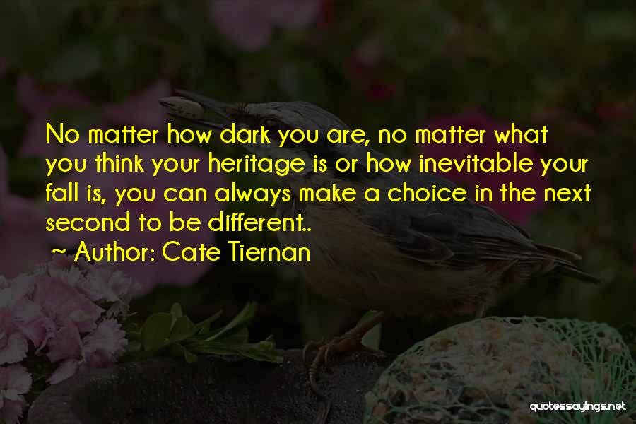 I Am Always Second Choice Quotes By Cate Tiernan
