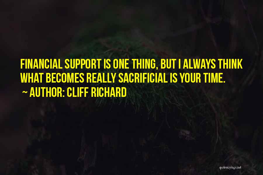 I Am Always There To Support You Quotes By Cliff Richard