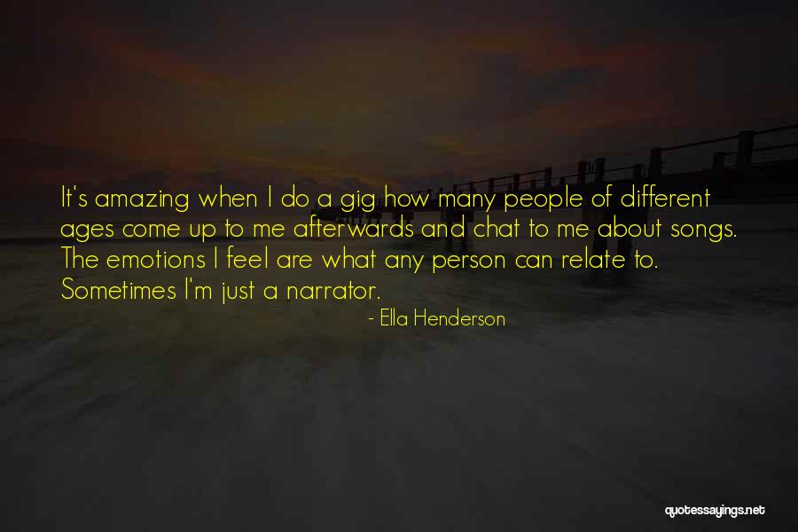 I Am An Amazing Person Quotes By Ella Henderson I Am An Amazing Person Quotes By Ella Henderson