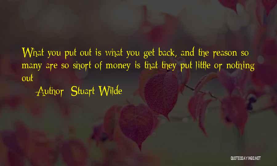 I Am Back Short Quotes By Stuart Wilde