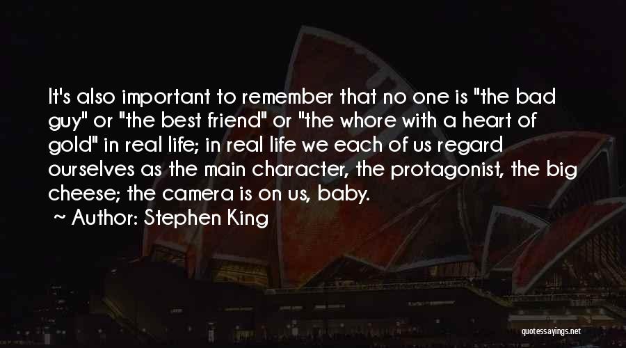 I Am Bad Friend Quotes By Stephen King