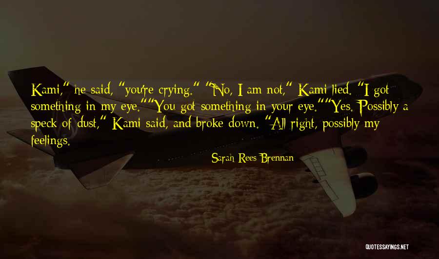 I Am Broke Quotes By Sarah Rees Brennan I Am Broke Quotes By Sarah Rees Brennan