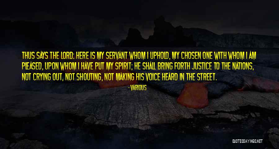 I Am Chosen Quotes By Various I Am Chosen Quotes By Various