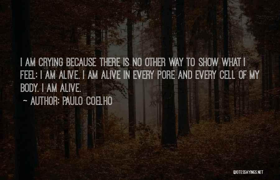 I Am Crying Quotes By Paulo Coelho