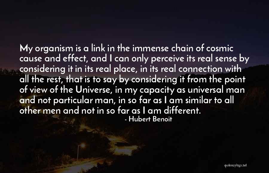 I Am Different From The Rest Quotes By Hubert Benoit I Am Different From The Rest Quotes By Hubert Benoit