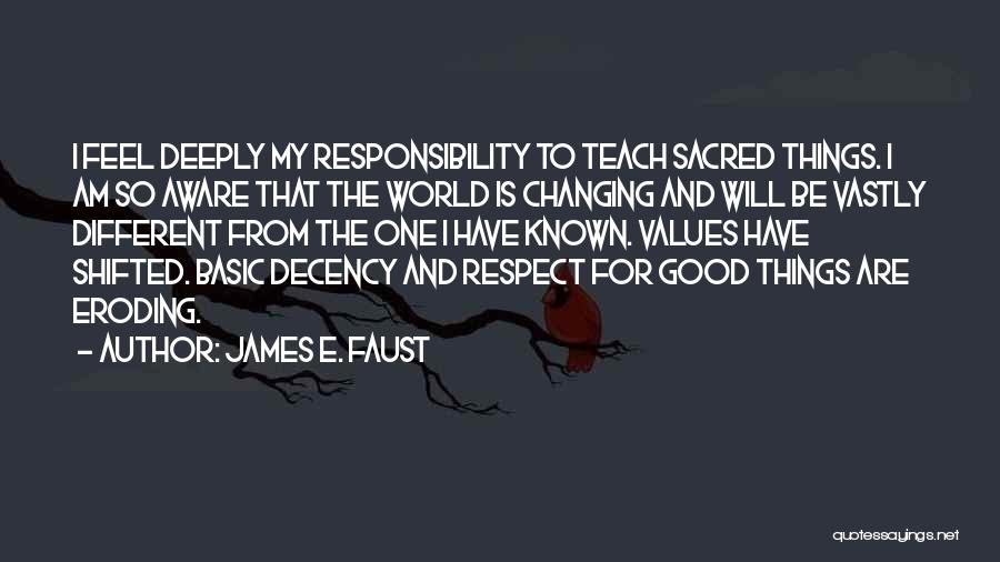 I Am Different Quotes By James E. Faust