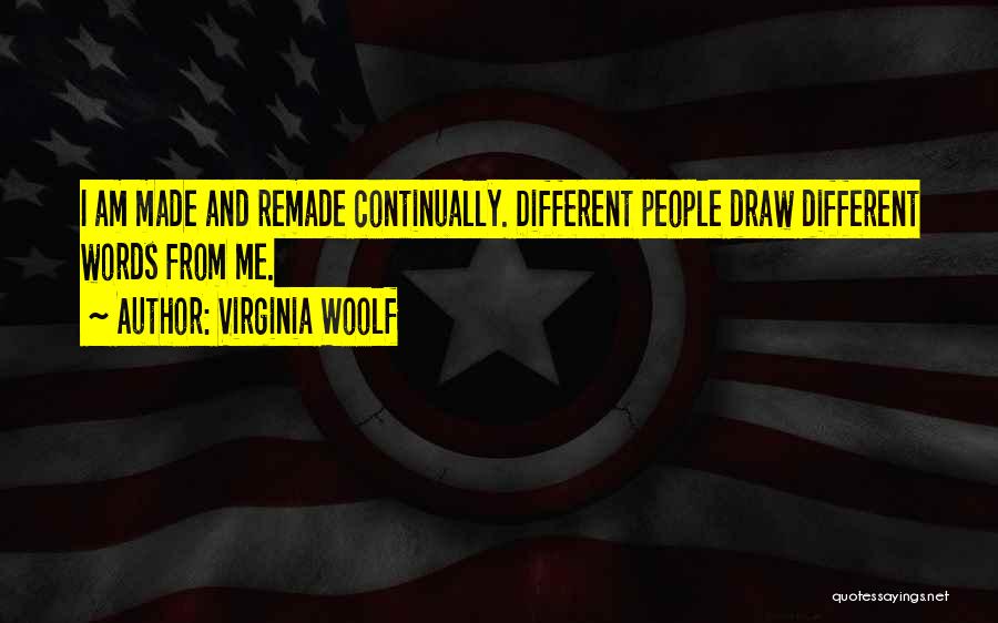 I Am Different Quotes By Virginia Woolf