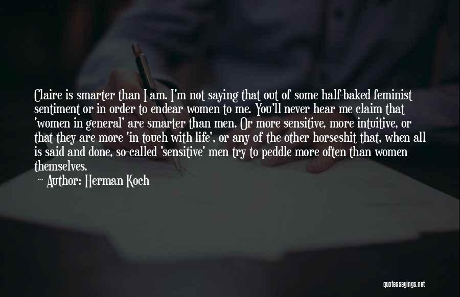 I Am Done With You Quotes By Herman Koch