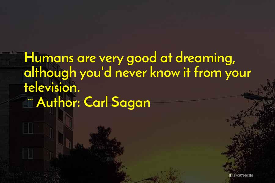 I Am Dreaming Of You Quotes By Carl Sagan