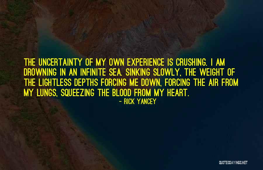 I Am Drowning Quotes By Rick Yancey I Am Drowning Quotes By Rick Yancey