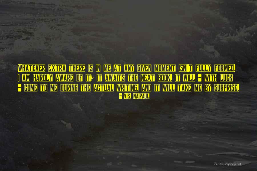 I Am Extra Quotes By V.S. Naipaul I Am Extra Quotes By V.S. Naipaul