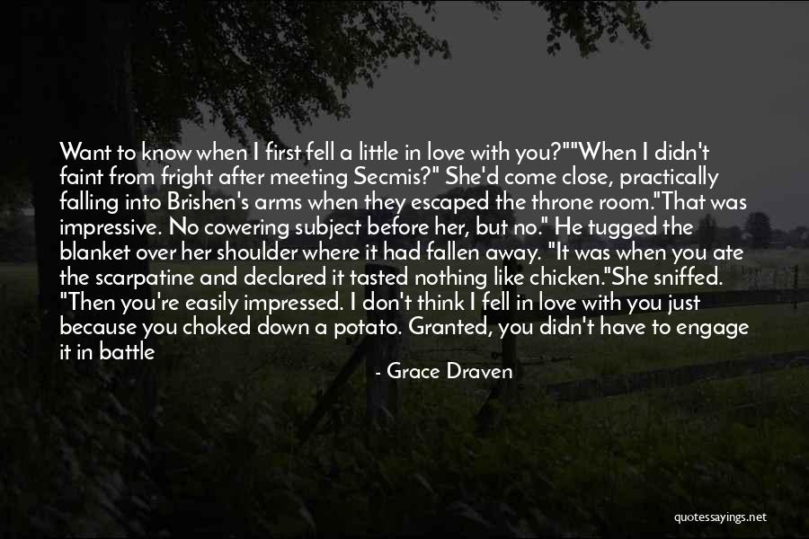 I Am Falling In Love Quotes By Grace Draven I Am Falling In Love Quotes By Grace Draven