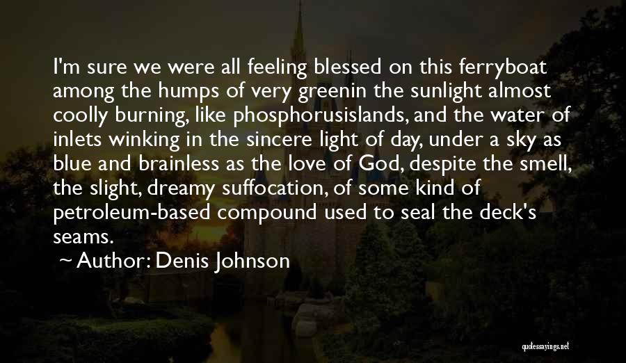 I Am Feeling Blue Quotes By Denis Johnson
