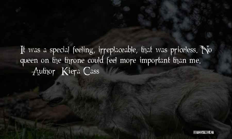 I Am Feeling Special Quotes By Kiera Cass