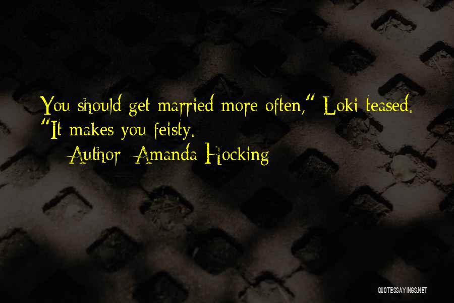 I Am Feisty Quotes By Amanda Hocking