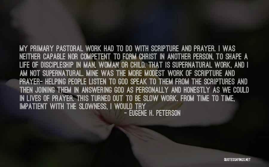 I Am God's Child Quotes By Eugene H. Peterson I Am God's Child Quotes By Eugene H. Peterson