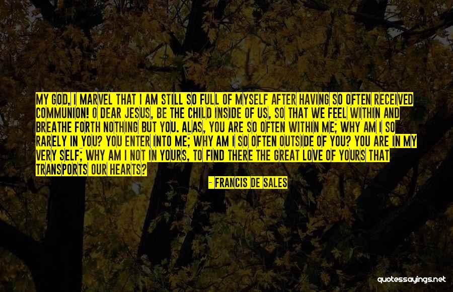 I Am God's Child Quotes By Francis De Sales