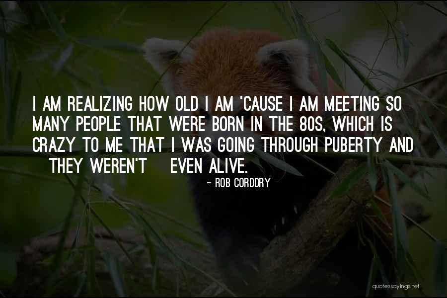 I Am Going Crazy Quotes By Rob Corddry