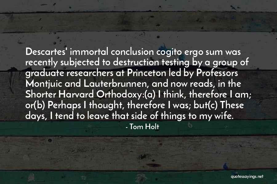 I Am Graduate Quotes By Tom Holt I Am Graduate Quotes By Tom Holt