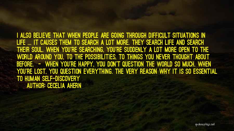 I Am Happy Search Quotes By Cecelia Ahern
