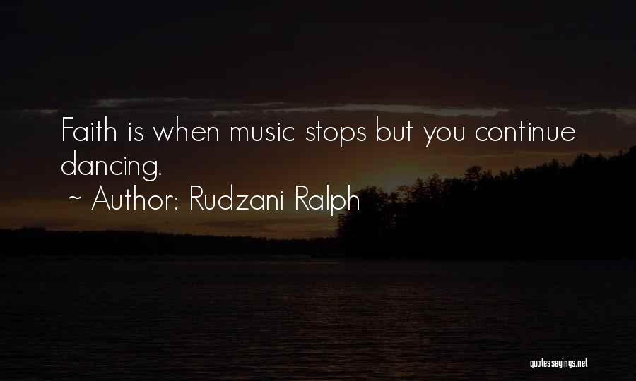 I Am In Love With Music Quotes By Rudzani Ralph