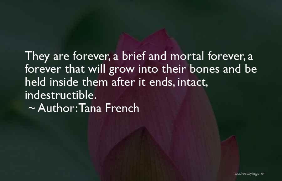 I Am Indestructible Quotes By Tana French