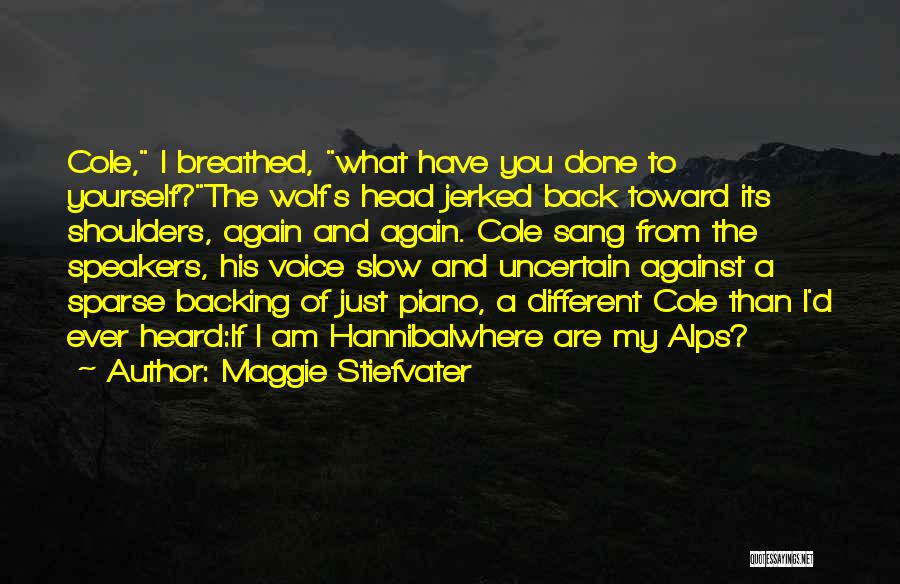 I Am Just Done Quotes By Maggie Stiefvater
