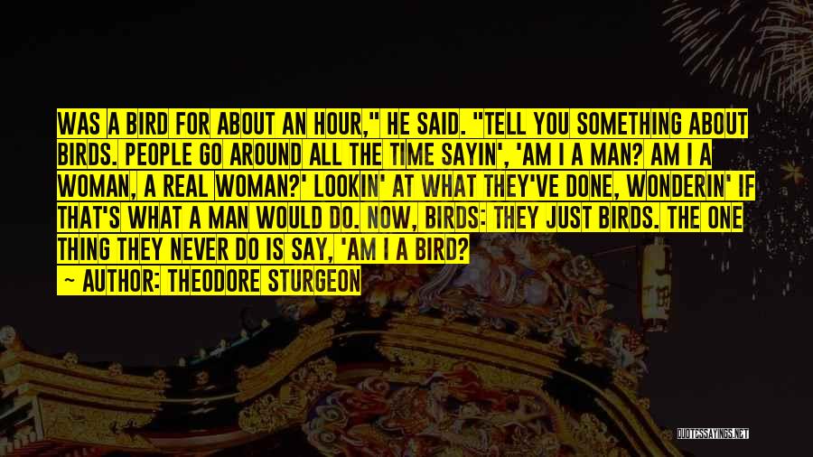 I Am Just Done Quotes By Theodore Sturgeon