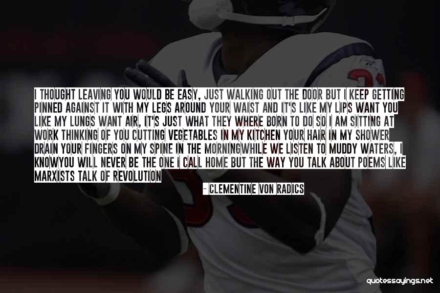 I Am Leaving You Quotes By Clementine Von Radics I Am Leaving You Quotes By Clementine Von Radics