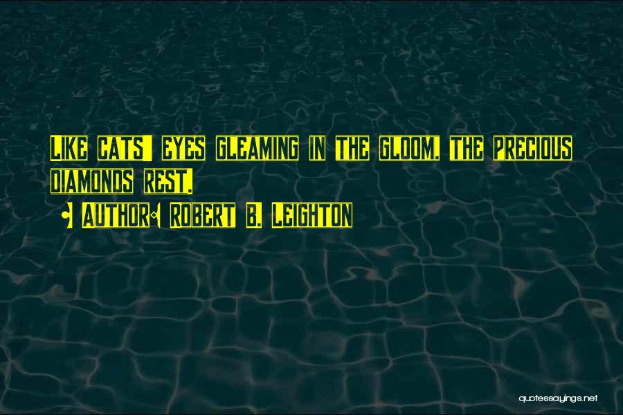 I Am Like A Diamond Quotes By Robert B. Leighton