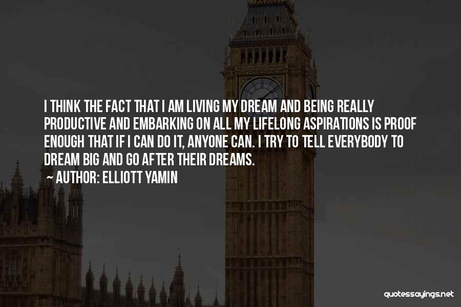 I Am Living Proof Quotes By Elliott Yamin