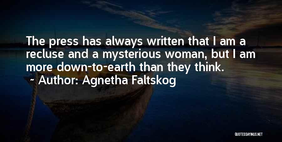 I Am More Than A Woman Quotes By Agnetha Faltskog