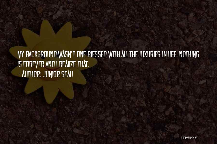 I Am More Than Blessed Quotes By Junior Seau