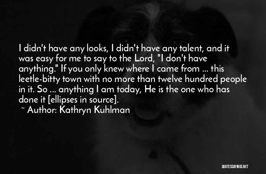 I Am More Than This Quotes By Kathryn Kuhlman