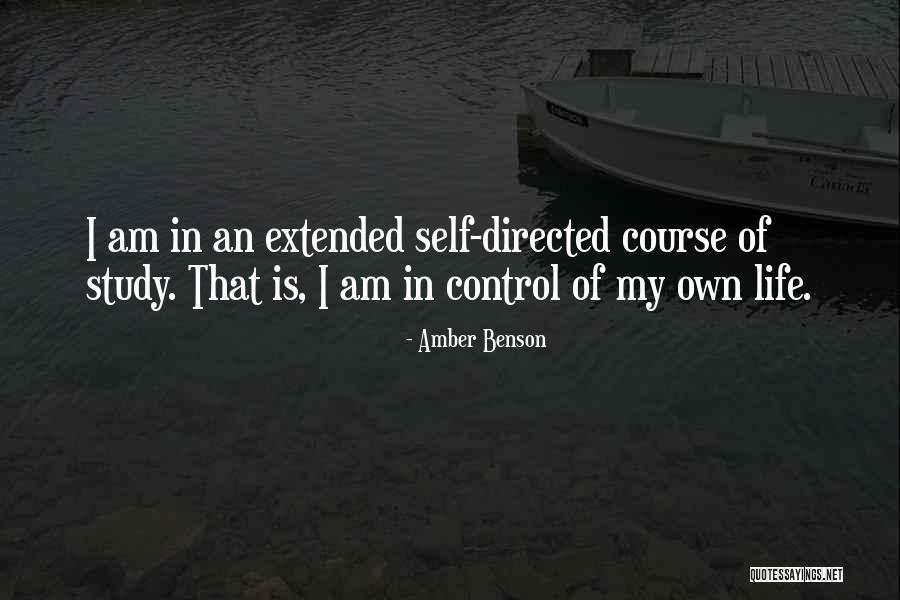 I Am My Own Self Quotes By Amber Benson I Am My Own Self Quotes By Amber Benson