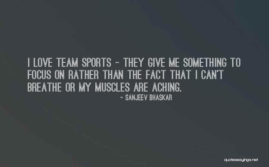 I Am My Own Team Quotes By Sanjeev Bhaskar