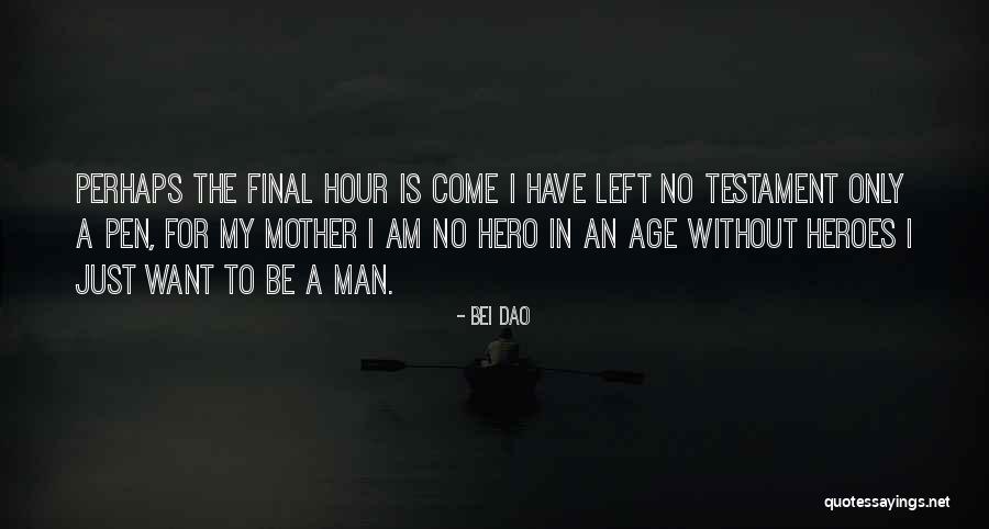 I Am No Hero Quotes By Bei Dao I Am No Hero Quotes By Bei Dao
