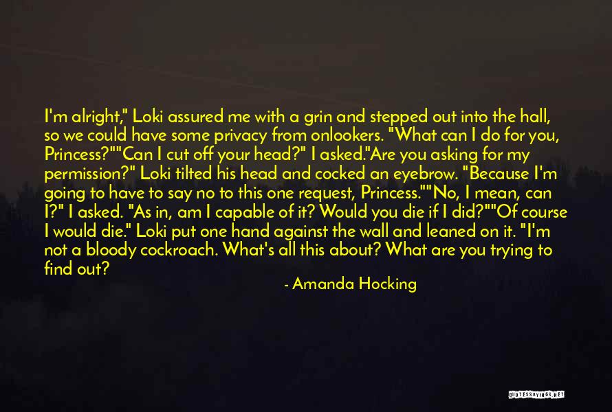 I Am Not A Princess Quotes By Amanda Hocking I Am Not A Princess Quotes By Amanda Hocking