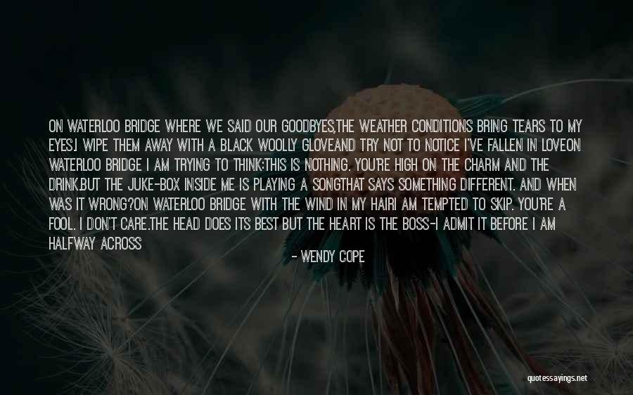 I Am Not Black Quotes By Wendy Cope I Am Not Black Quotes By Wendy Cope